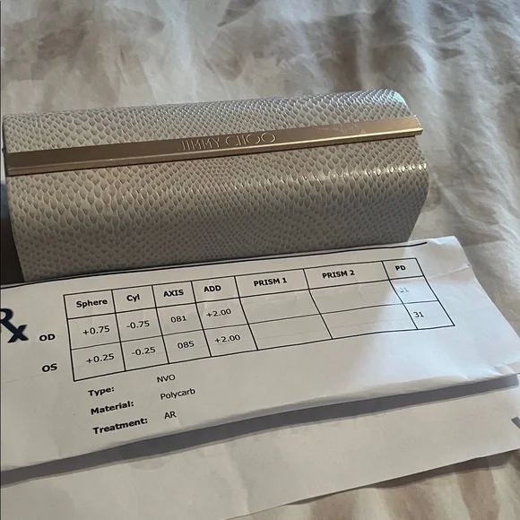 ✨Jimmy Choo Black and silver Women's Glasses - Picture 6 of 13